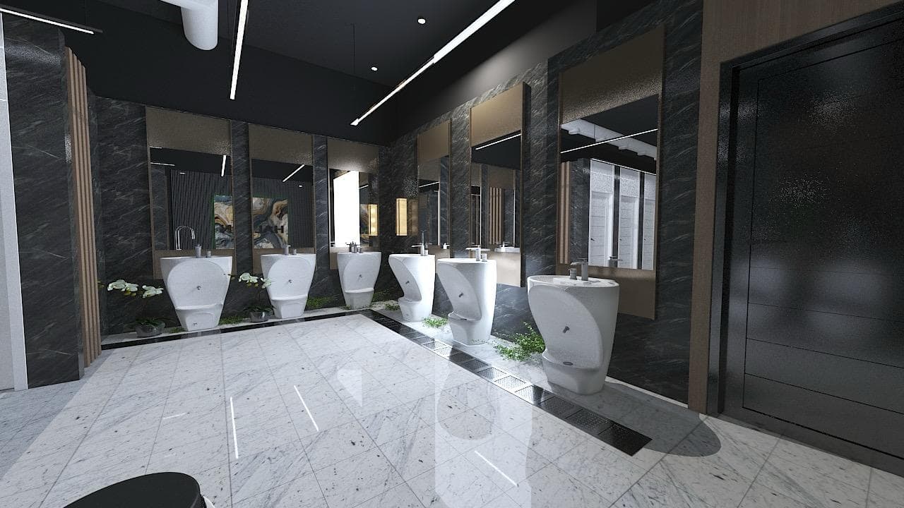Material and finish specification on an interior project by Dynamic Enterprises